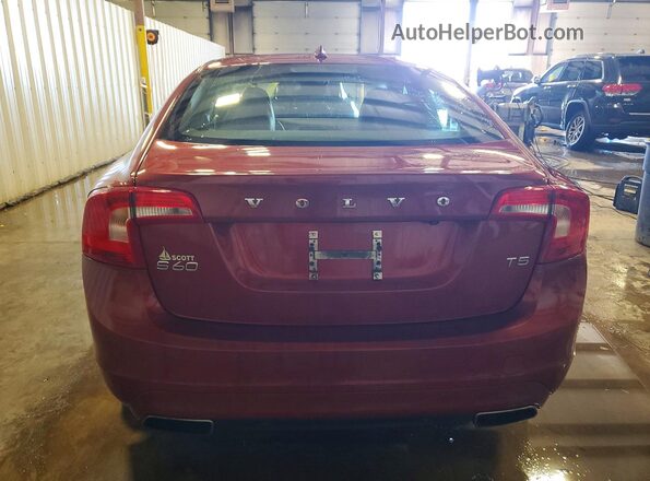 YV126MFK5G2410311 2016 VOLVO S60 Orange Հետևի տեսք