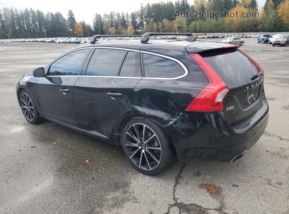 YV140MEK0H1357679 2017 VOLVO V60 Black უკანა მარცხენა