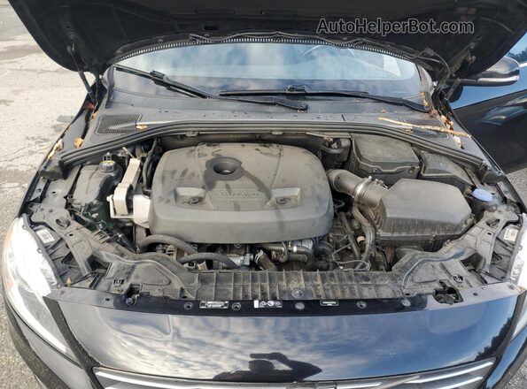 YV140MEK0H1357679 2017 VOLVO V60 Black ძრავის განყოფილების ხედი