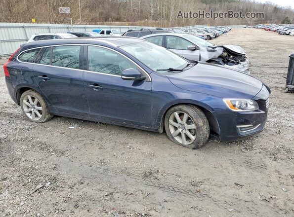 YV140MEK1H1330104 2017 VOLVO V60 Black წინა მარჯვენა
