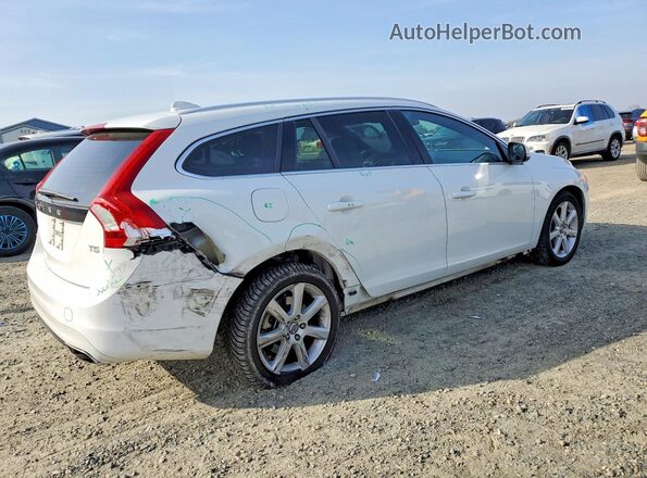 YV140MEK3H1347440 2017 VOLVO V60 White უკანა მარჯვენა