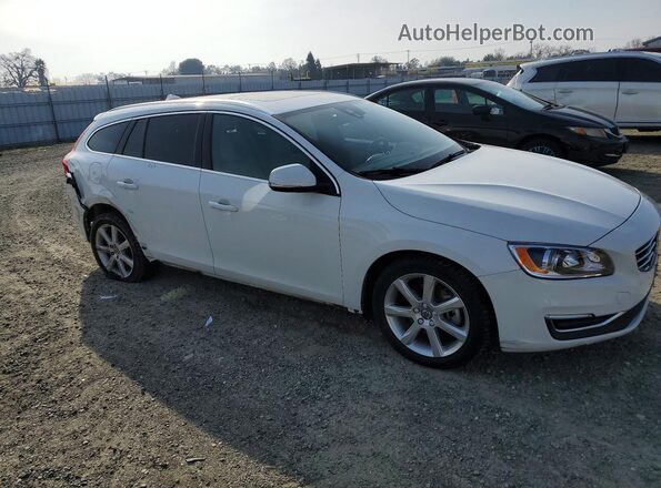 YV140MEK3H1347440 2017 VOLVO V60 White წინა მარჯვენა