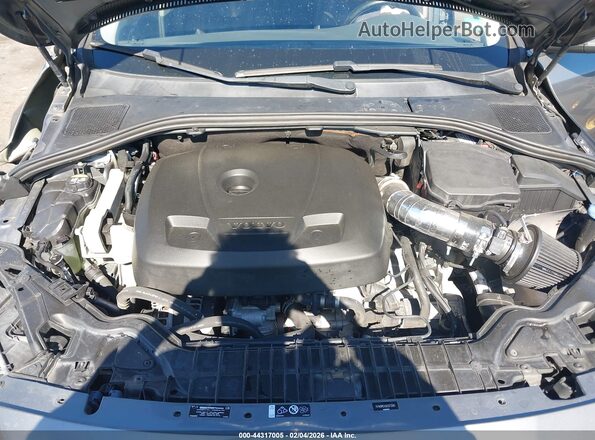 YV140MEK6H1373045 2017 VOLVO V60 Синий Вид сзади