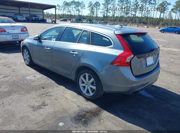 YV140MEK6H1373045 2017 VOLVO V60 Синий Задняя левая четверть