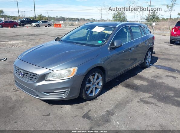 YV140MEK6H1373045 2017 VOLVO V60 Синий Передняя левая четверть