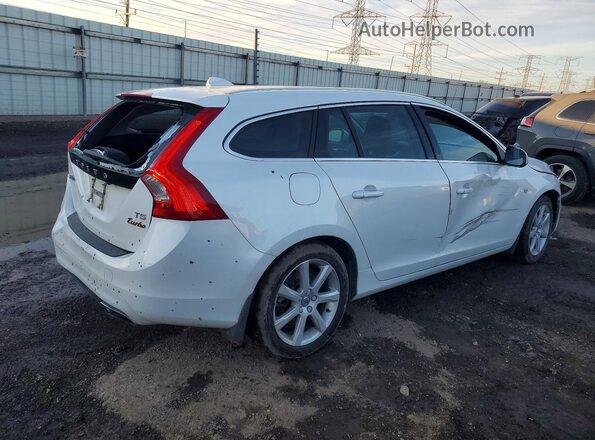 YV140MEK7H1372941 2017 VOLVO V60 White უკანა მარჯვენა