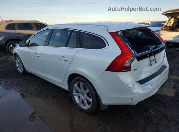 YV140MEK7H1372941 2017 VOLVO V60 White უკანა მარცხენა
