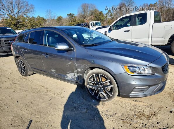 YV140MEL9J2382525 2018 VOLVO V60 Gray Передня права чверть