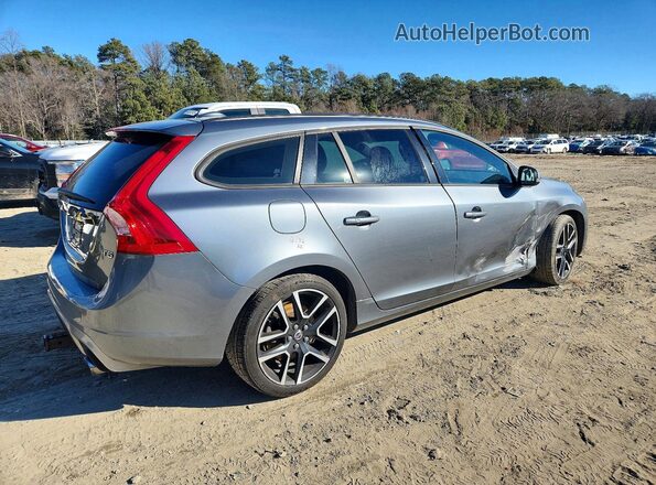 YV140MEL9J2382525 2018 VOLVO V60 Gray Задня права чверть