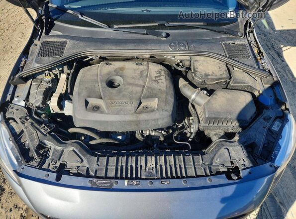 YV140MEL9J2382525 2018 VOLVO V60 Gray Вид підкапотного простору