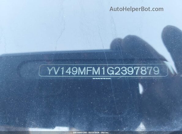 YV149MFM1G2397879 2016 VOLVO S60 Black 