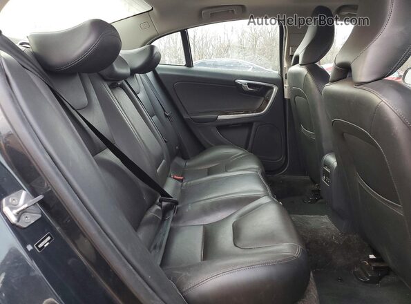 YV1612TK5G2413265 2016 VOLVO S60 Blue Вид задніх сидінь