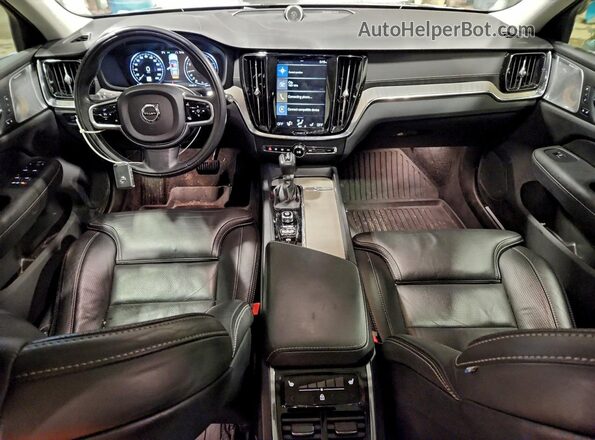 YV1A22SL5K1007406 2019 VOLVO V60 Tan Vista del salpicadero
