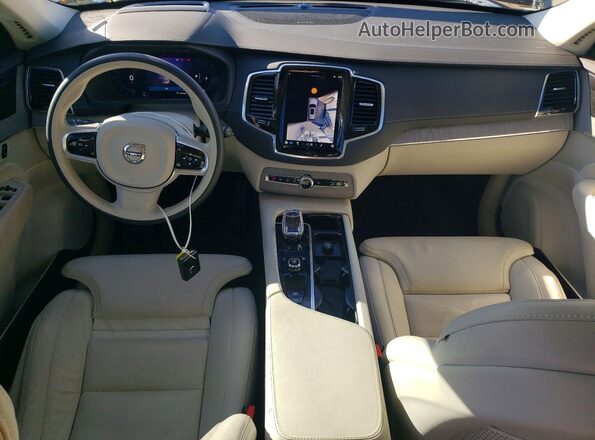 YV4062PF6S1329221 2025 VOLVO XC90 Black Dashboard view