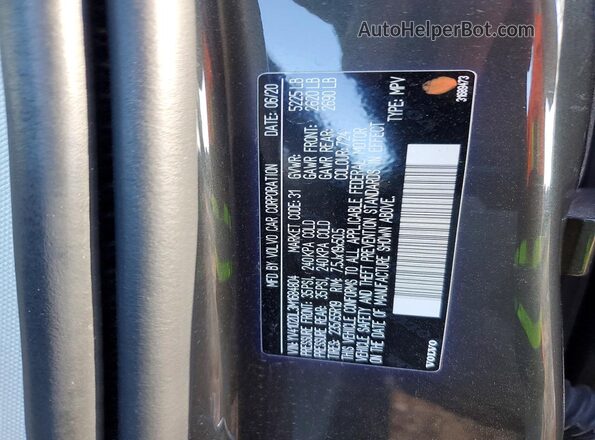 YV4102DL3M1684804 2021 VOLVO XC60 Gray 