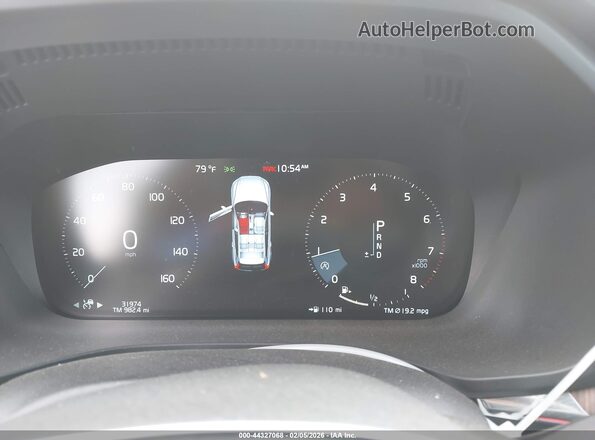 YV4102DL4L1504566 2020 VOLVO XC60 Белый 