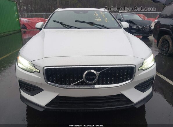 YV4102WK0L1031656 2020 VOLVO V60 CROSS COUNTRY White წინა ხედი