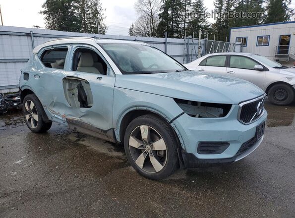 YV4162UK4K2140468 2019 VOLVO XC40 Blue Przód prawy