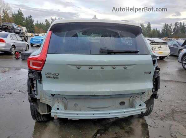 YV4162UK4K2140468 2019 VOLVO XC40 Blue Widok z tyłu