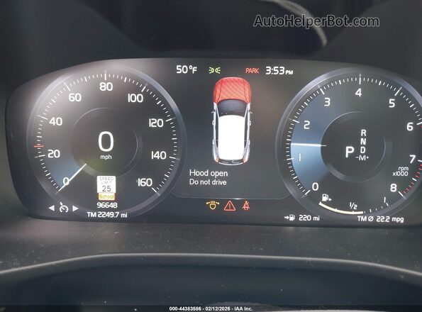 YV4162UK6K2140990 2019 VOLVO XC40 Белый Вид задних сидений