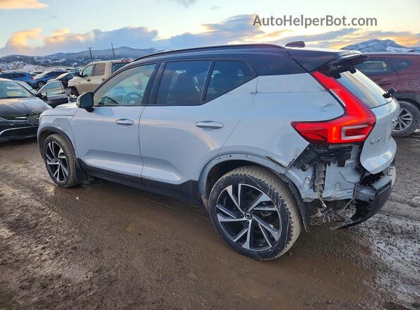 YV4162UM2M2525242 2021 VOLVO XC40 Gray Задня ліва чверть