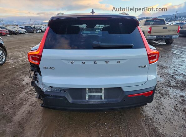 YV4162UM2M2525242 2021 VOLVO XC40 Gray Вид ззаду