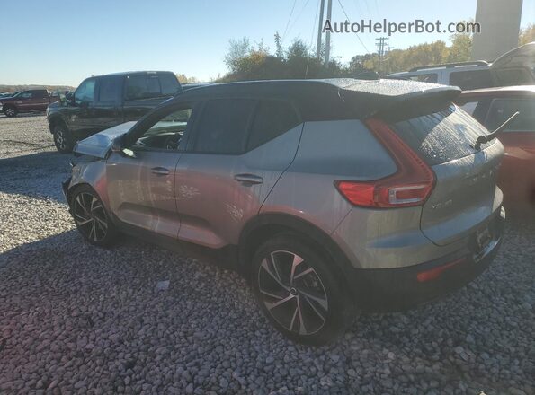 YV4162UM5N2647322 2022 VOLVO XC40 Gray Trasero izquierdo