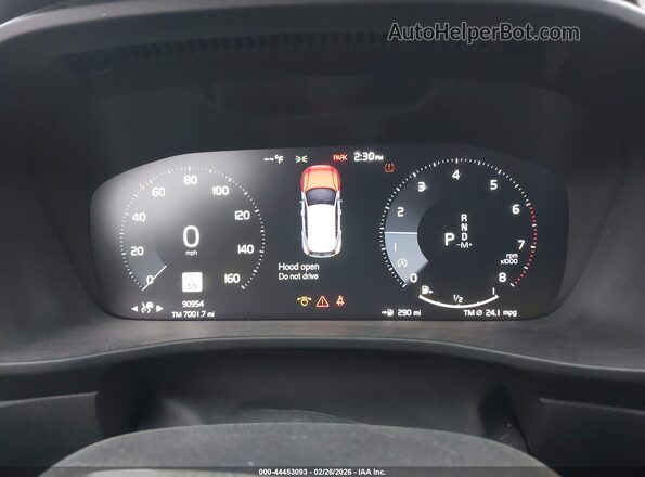 YV4162UM7L2234301 2020 VOLVO XC40 Gray Հետևի նստատեղերի տեսք
