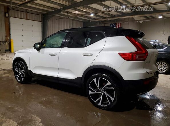 YV4162XZ8K2003400 2019 VOLVO XC40 Белый Задняя левая четверть