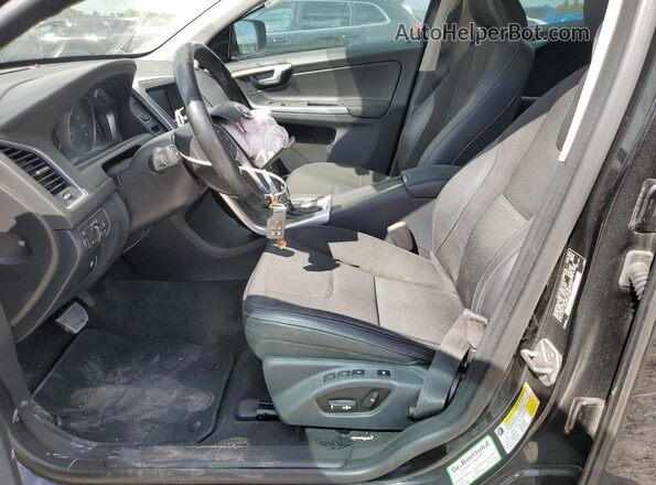YV440MDJ7G2793823 2016 VOLVO XC60 Black Вид салону спереду