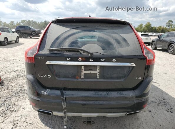 YV440MDJ7G2793823 2016 VOLVO XC60 Black Вид ззаду