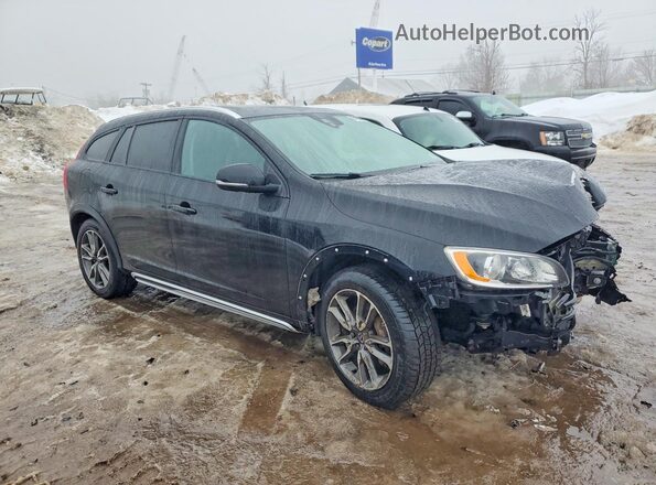 YV440MWK2H1026510 2017 VOLVO V60 Черный Передняя правая четверть