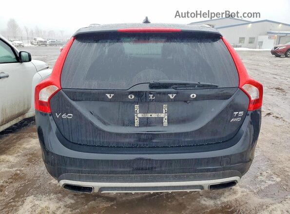 YV440MWK2H1026510 2017 VOLVO V60 Черный Вид сзади