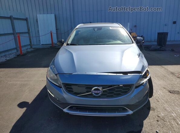 YV440MWK2J2058356 2018 VOLVO V60 Синий Вид спереди