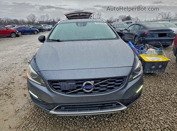 YV440MWM2H1031806 2017 VOLVO V60 Gray წინა ხედი
