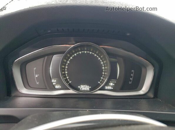 YV440MWM2H1031806 2017 VOLVO V60 Gray ხელსაწყოთა პანელის ხედი