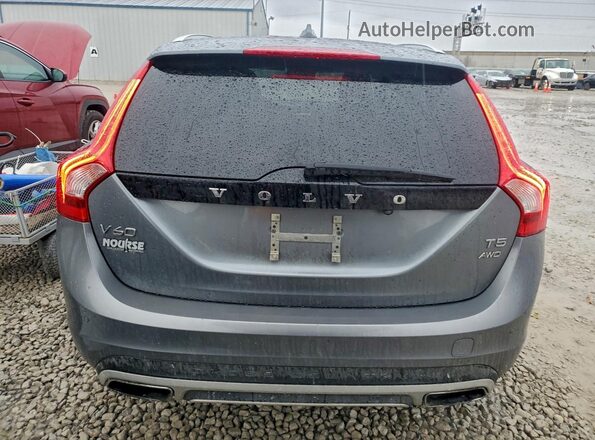 YV440MWM2H1031806 2017 VOLVO V60 Gray უკანა ხედი