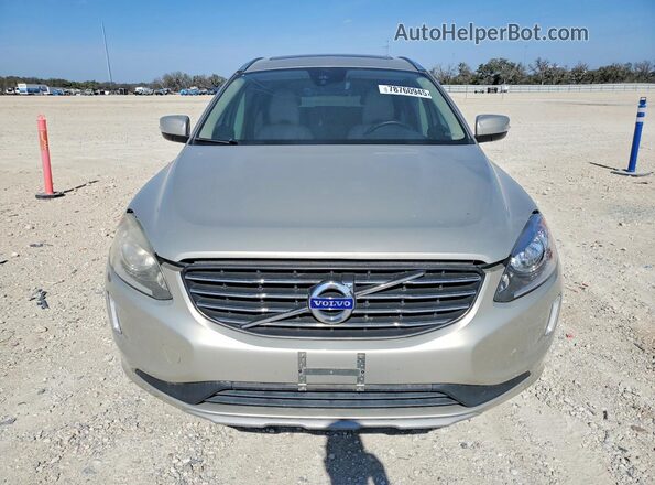 YV449MRU1H2017438 2017 VOLVO XC60 Желто-коричневый Вид спереди