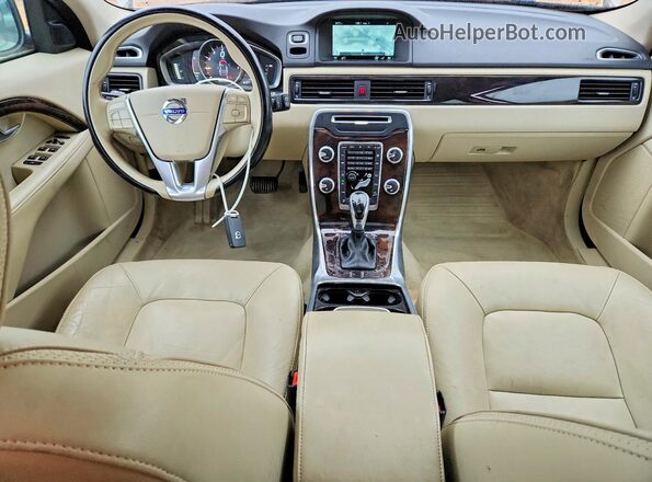 YV4612NK5G1260084 2016 VOLVO XC70 Brown Widok deski rozdzielczej