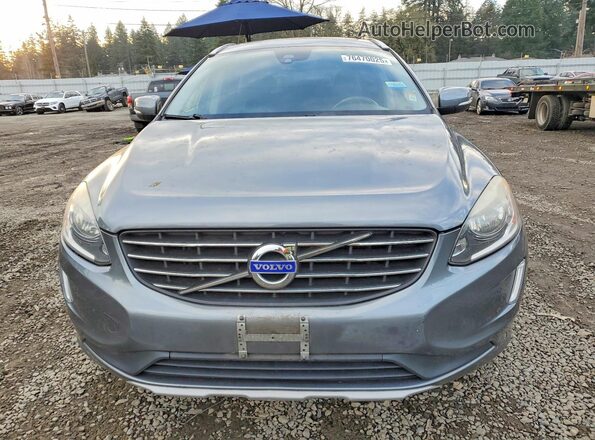 YV4612RK5G2783450 2016 VOLVO XC60 Gray Widok z przodu