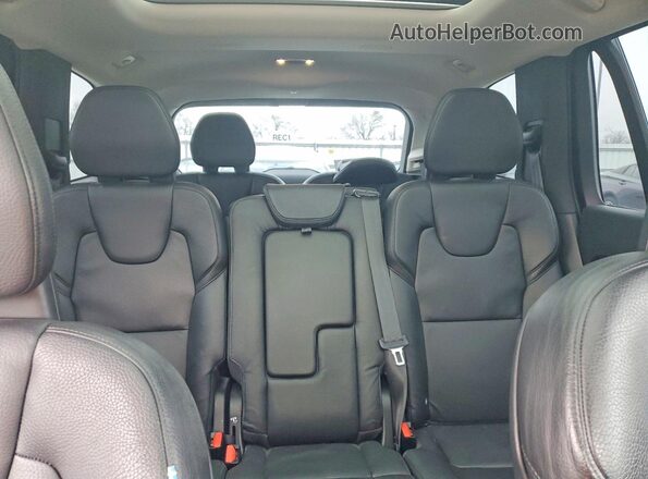 YV4A22PK1L1617663 2020 VOLVO XC90 Gray Հետևի նստատեղերի տեսք