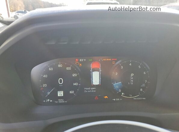 YV4A22PK2M1735271 2021 VOLVO XC90 Black 