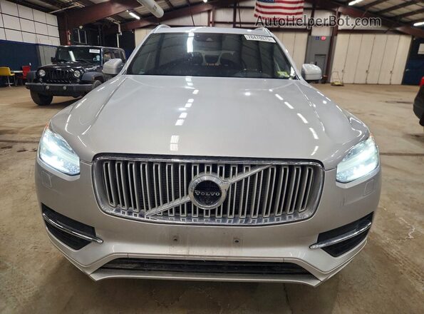 YV4A22PL0J1364339 2018 VOLVO XC90 Silver Դիմացի տեսք