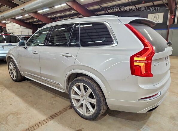 YV4A22PL0J1364339 2018 VOLVO XC90 Silver Հետևի ձախ