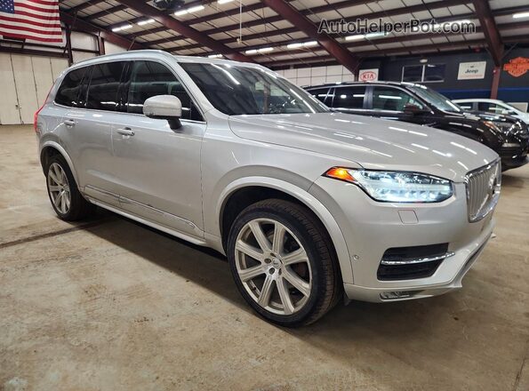 YV4A22PL0J1364339 2018 VOLVO XC90 Silver Առջևի աջ