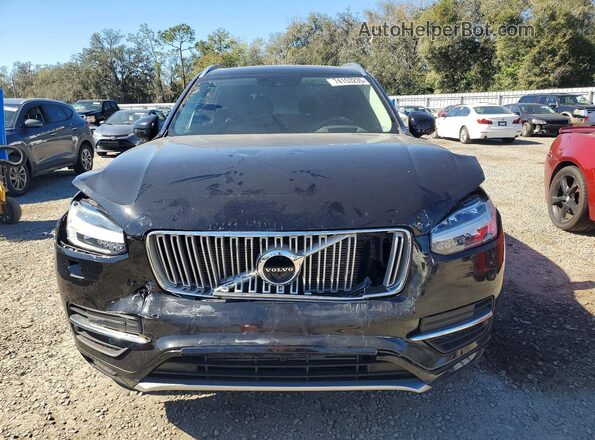 YV4A22PL3K1468373 2019 VOLVO XC90 Black წინა ხედი