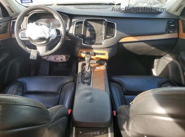 YV4A22PL4K1448312 2019 VOLVO XC90 Silver Вид панелі приладів