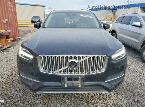 YV4A22PL8G1017379 2016 VOLVO XC90 Черный Вид спереди