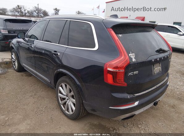 YV4A22PL9G1086212 2016 VOLVO XC90 Blue Задня ліва чверть