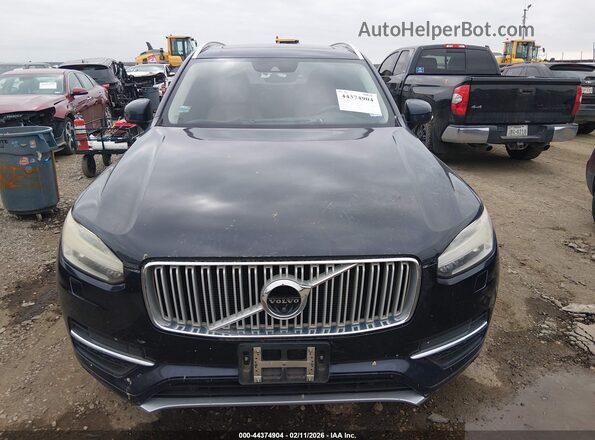 YV4A22PL9G1086212 2016 VOLVO XC90 Blue Вид щитка приладів